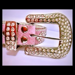Bling Rhinestone Belt Small